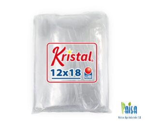 Bolsas de Kristal Capacidad  12 libras