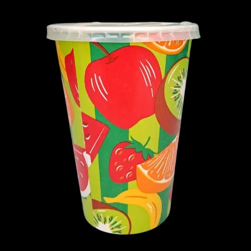 Vasos fruta para bebidas frías