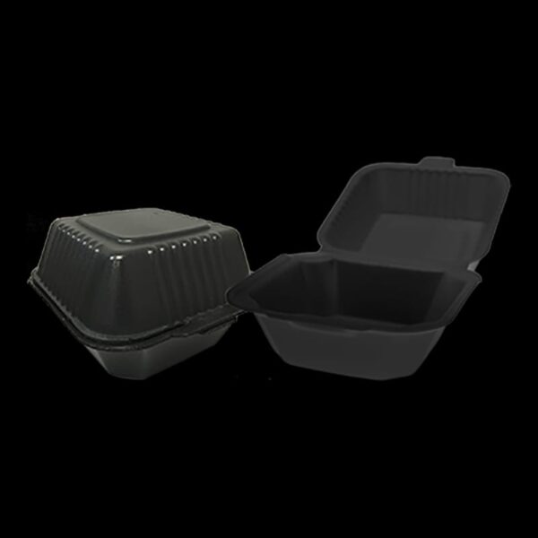 Contenedor negro 6*6 hamburguesero