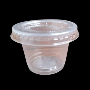 Envase Souffle 1 onza transparente